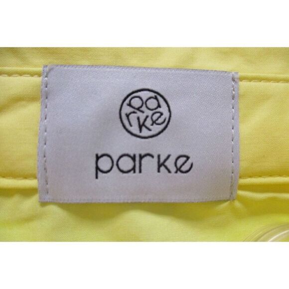1 New Parke Yellow Button Down Boyfriend Poplin Shirt Size XS - Picture 9 of 11